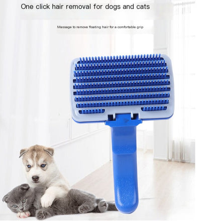 Automatic Pet Hair Removal Comb